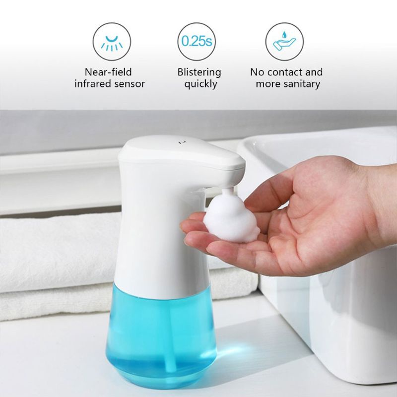 Bình Đựng Xà Phòng Rửa Tay Tạo Bọt Cảm Ứng Hồng Ngoại Tự Động Thông Minh YOUYO Dành Cho Phòng Tắm
