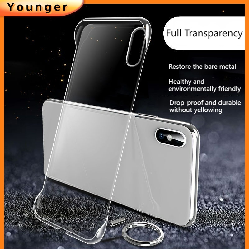 Ốp Điện Thoại PC Cứng Trong Suốt Không Viền Cho Oneplus 7 Oneplus7t Oneplus8 Oneplus8Pro Oneplus8t Oneplus9 Oneplus9r Oneplus10pro
