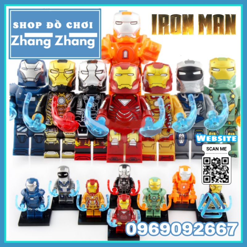 Đồ chơi Xếp hình Người sắt Iron man Minifigures Xinh X0246