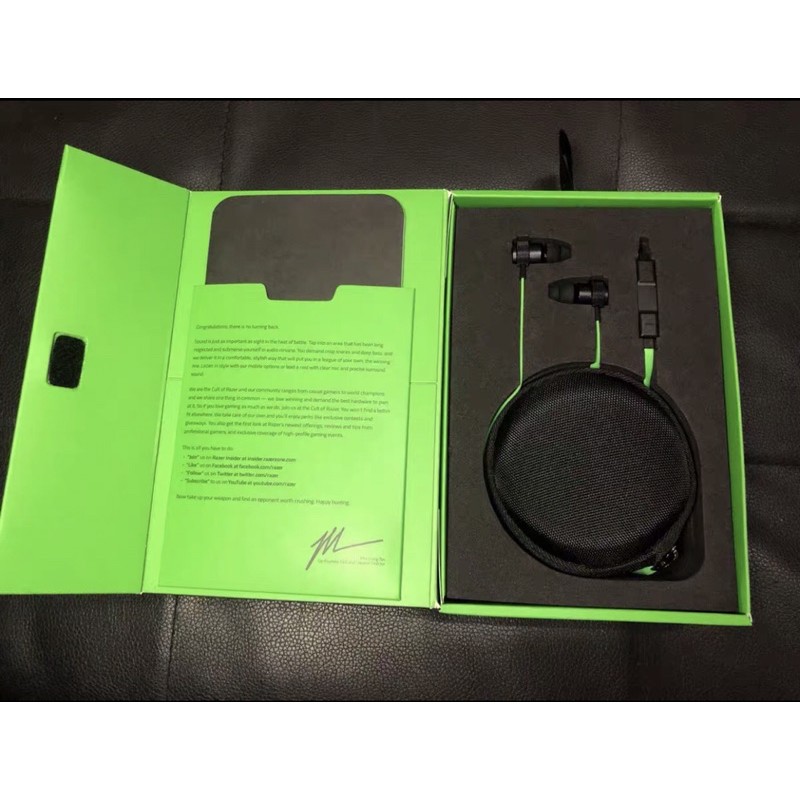 Tai nghe gameming Razer Hammerhead PRO V2 full box