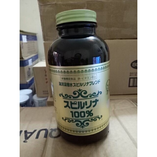 Tảo Xoắn Spirulina Nhật Bản Hộp 2200 Viên