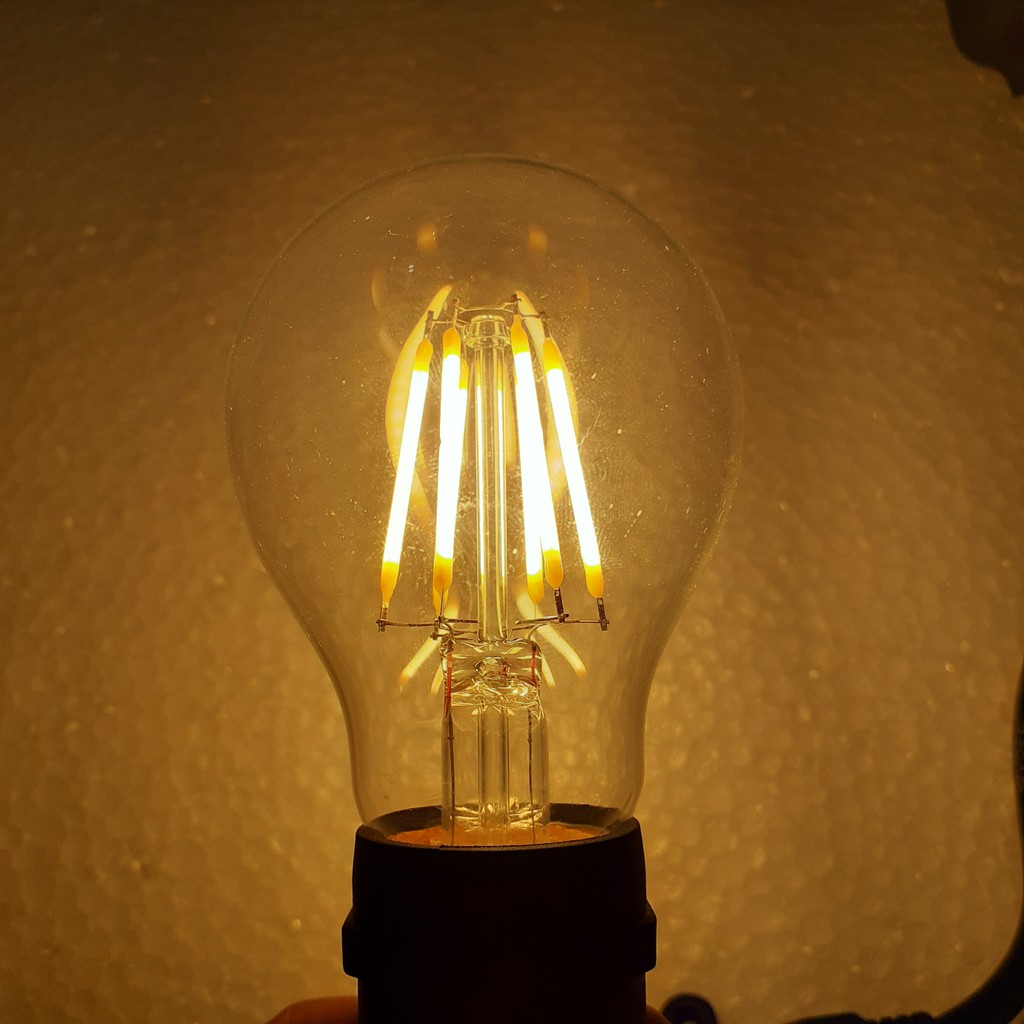 Bóng đèn: Combo 10 bóng đèn led edison A60