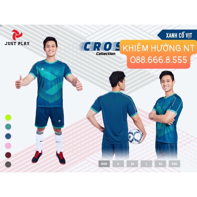 Quần Áo Đá Bóng Không Logo Cross “Hồng” Đủ Màu_Mẫu Áo Đấu Hot,Thun Lạnh 2021-2022