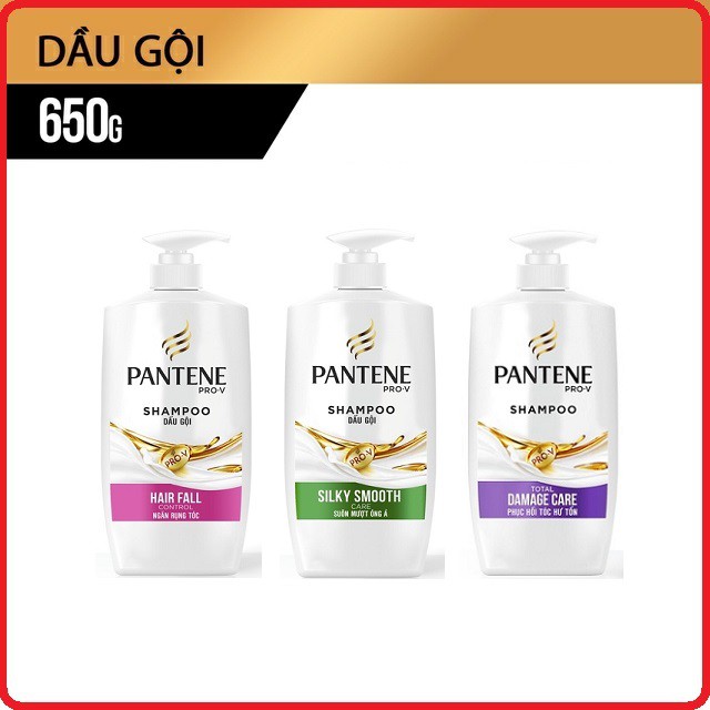 Dầu Gội Pantene 650G