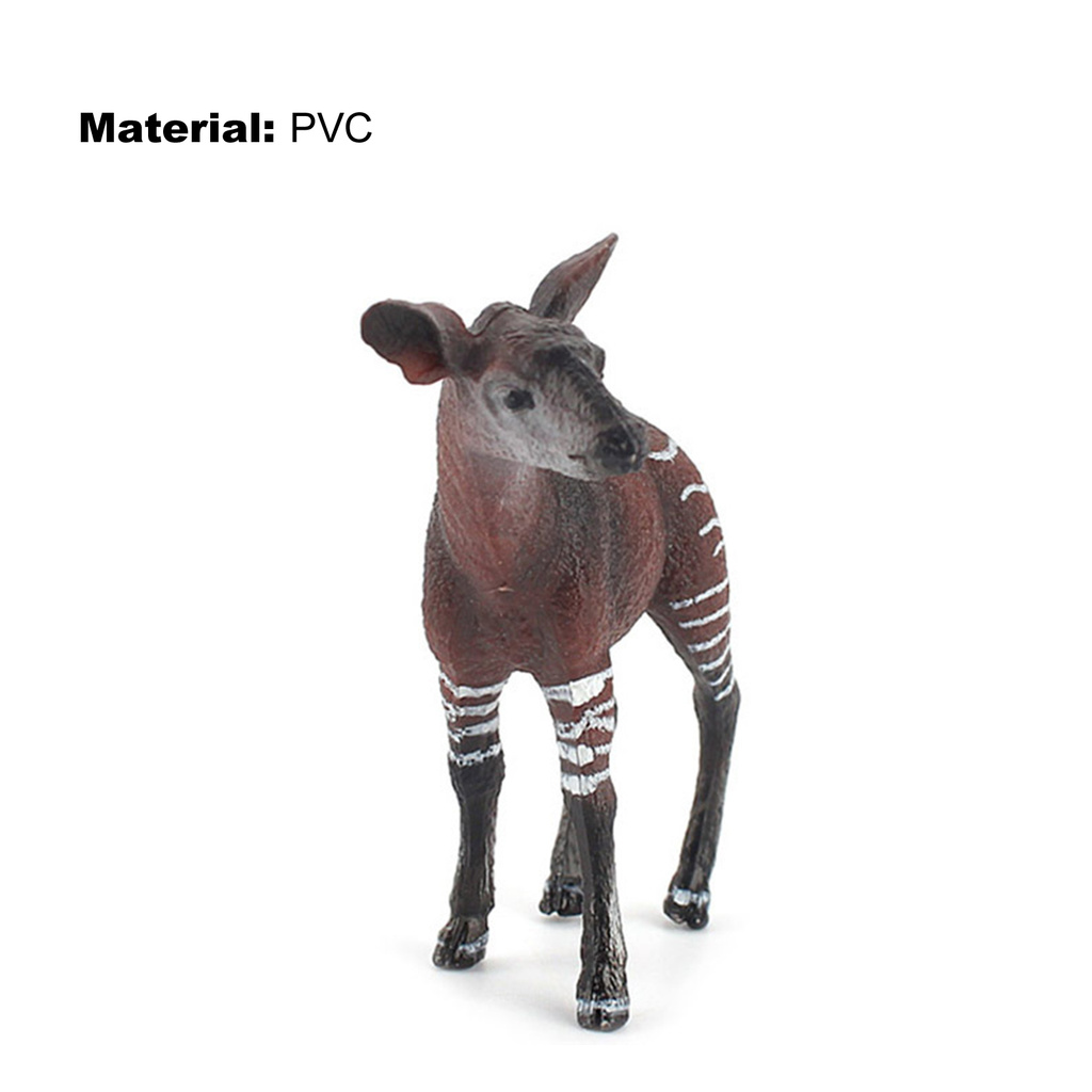 Bigdiscount Imitation Animal Delicate Lifelike Cognitive-enhancing Simulated Zoo Animal Figurine for Kids