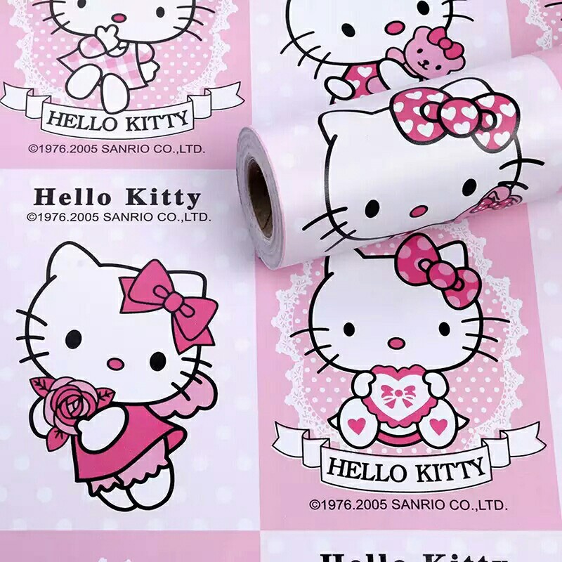 Giấy dán tường bộ sưu tập kitty (khổ rộng 0.45m)