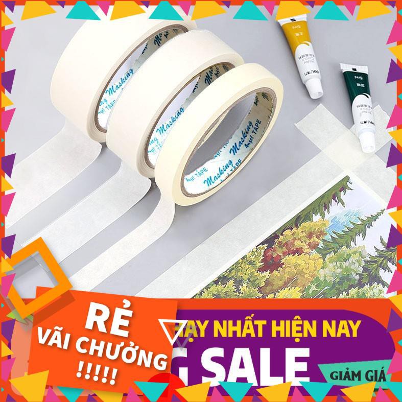 [BÁN CHẠY]  [Chính Hãng] Băng Keo Giấy Cố Định Tranh Vẽ, Chặn Màu