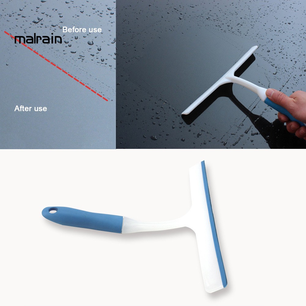 Dụng Cụ Cạo Tuyết Làm Sạch Kính Chắn Gió Xe Hơi Hình Chữ T Bằng Nhựa