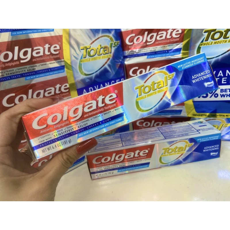 HÀNG CÓ SẴN - KEM ĐÁNH RĂNG LÀM TRẮNG & GIẢM Ê BUỐT COLGATE. HÀNG AIR MỸ