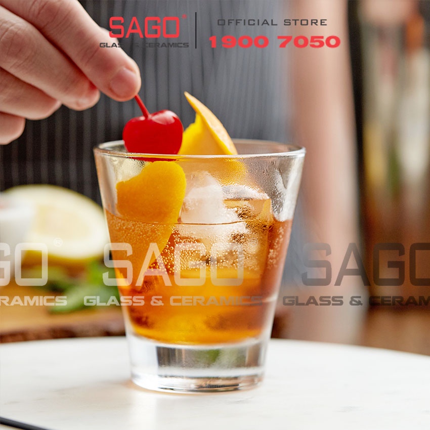 Ly Thủy Tinh Cường Lực Endeavor Double Old Fashioned 355ml | Thủy Tinh Cao Cấp