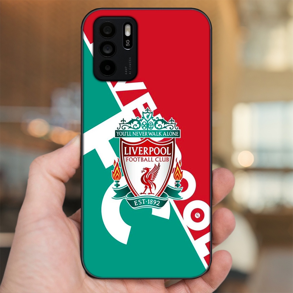 Ốp lưng Oppo Reno 6Z 5G viền đen in hình Liverpool FC