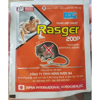 Thuốc Diệt Chuột - Rasger 20DP - Gói 10g