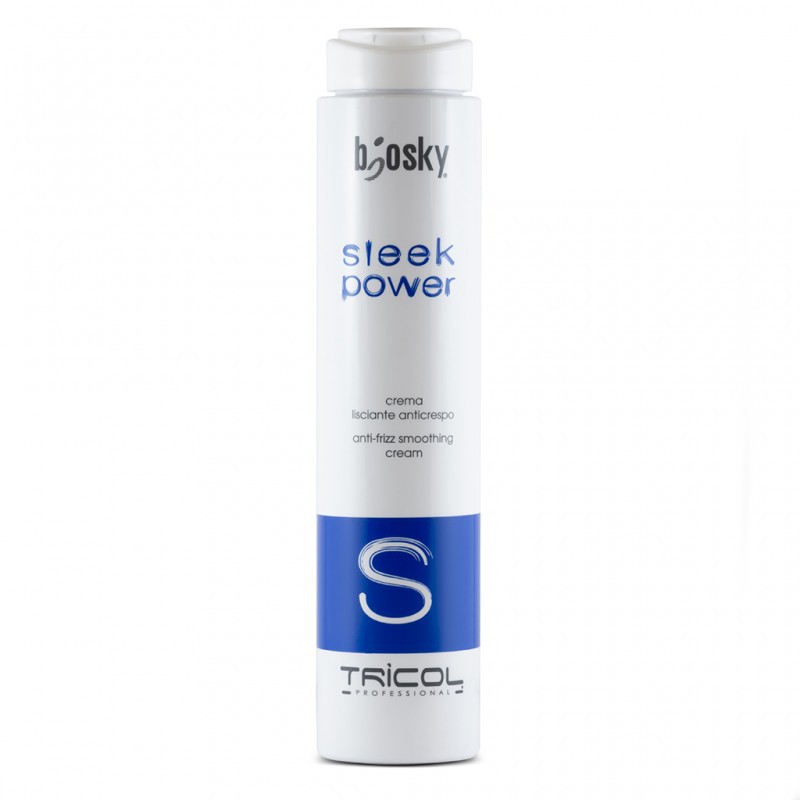 Dầu xả khô làm mượt tóc dành cho tóc thẳng Tricol Biosky Sleek Power Cream 250ml