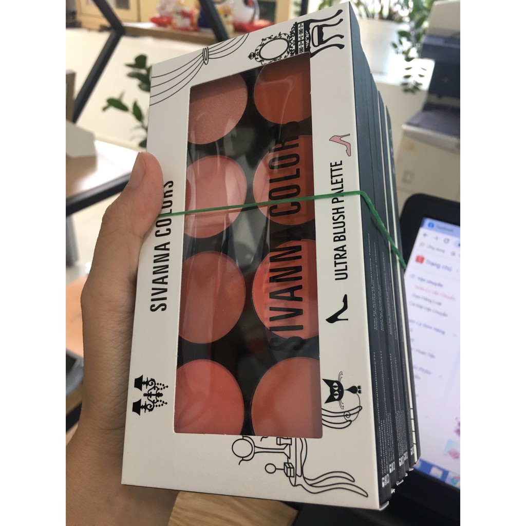 Phấn Má Hồng - Tạo Khối - Highlight Sivanna Colors HF319