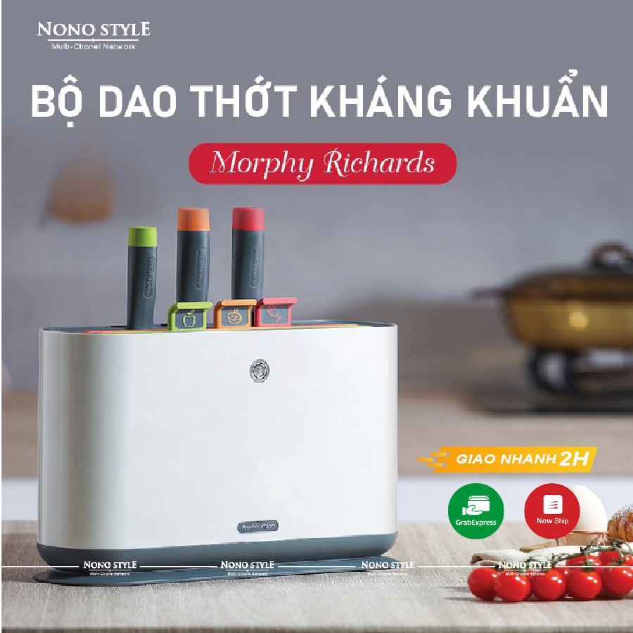 Bộ Dao Thớt Kháng Khuẩn UV GEVI Thế Hệ Thứ 2, Sấy Khô 60 độ C, Bảo Hành 12 Tháng