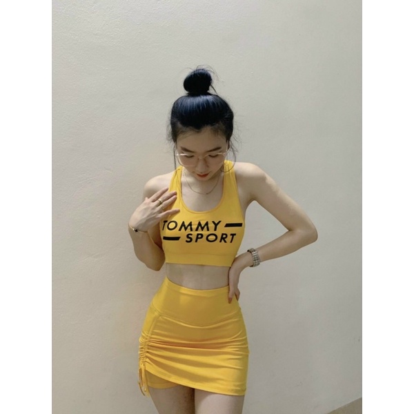 Set bộ đồ tập gym yoga hot trend 2022 nữ(kèm mút)