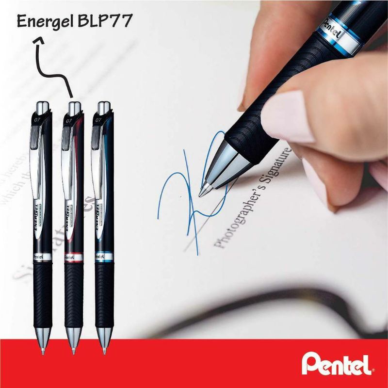 Bút Mực Dầu Pentel BLP75 Và BLP77 | Thiết Kế Sang Trọng | Không Phai Không Thấm Nước | Nhiều Màu Mực