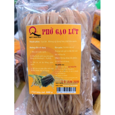 Phở Gạo Lứt Quy Nguyên  - Phở Lứt Chùa Long Hương