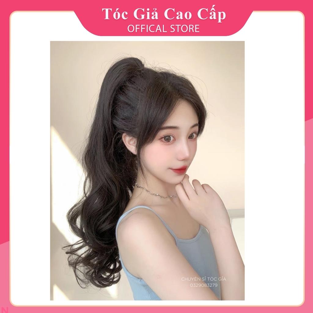 Tóc giả ngoặm xoăn dợn đẹp mẫu mới, n44