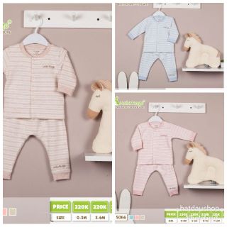 Bộ cài giữa kẻ hai màu uala rogo 5066