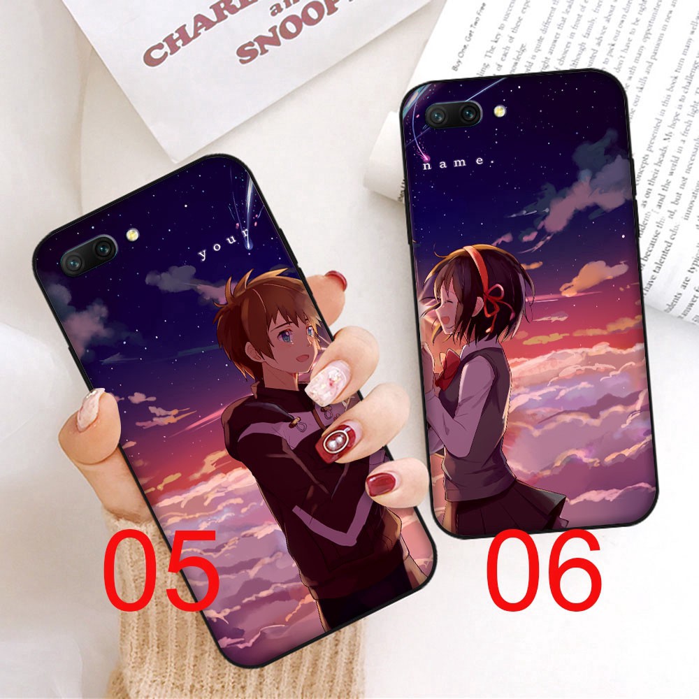 Ốp Lưng Mềm In Hình Phim Anime Your Name Cho Samsung Galaxy Note S20 / A21S / A41 / A51