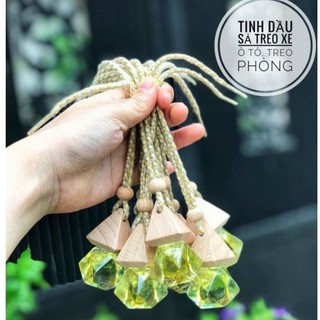 Combo 5 lọ treo tinh dầu sả khử mùi,đuổi muỗi,treo phòng,treo xe.