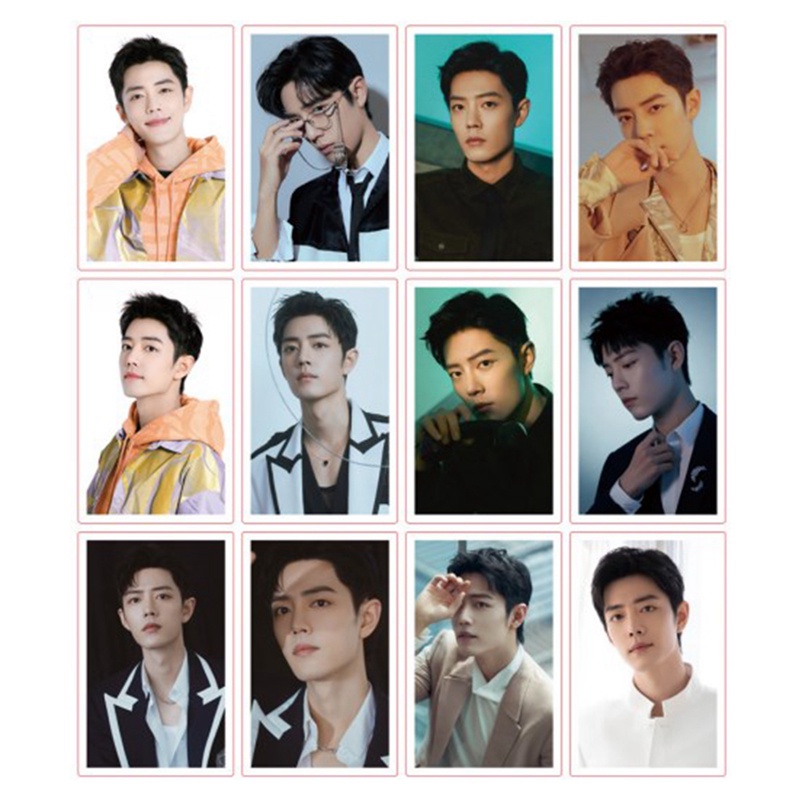 Hộp 30 Thẻ Ảnh Lomo Các Thành Viên Xiaozhan Wangyibo