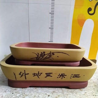 Khay chậu chữ nhật - Chậu trồng cây cảnh bonsai - Khay chậu non bộ