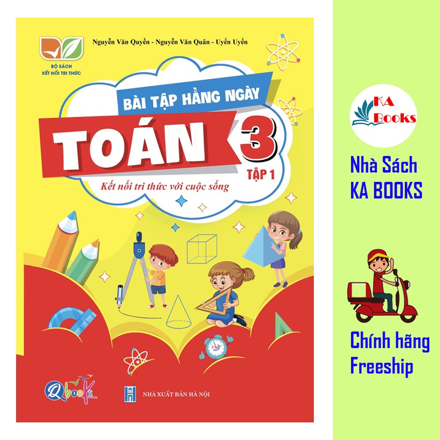 Sách - Bài Tập Hằng Ngày Toán Lớp 3 - học kì 1 - Kết nối tri thức với cuộc sống