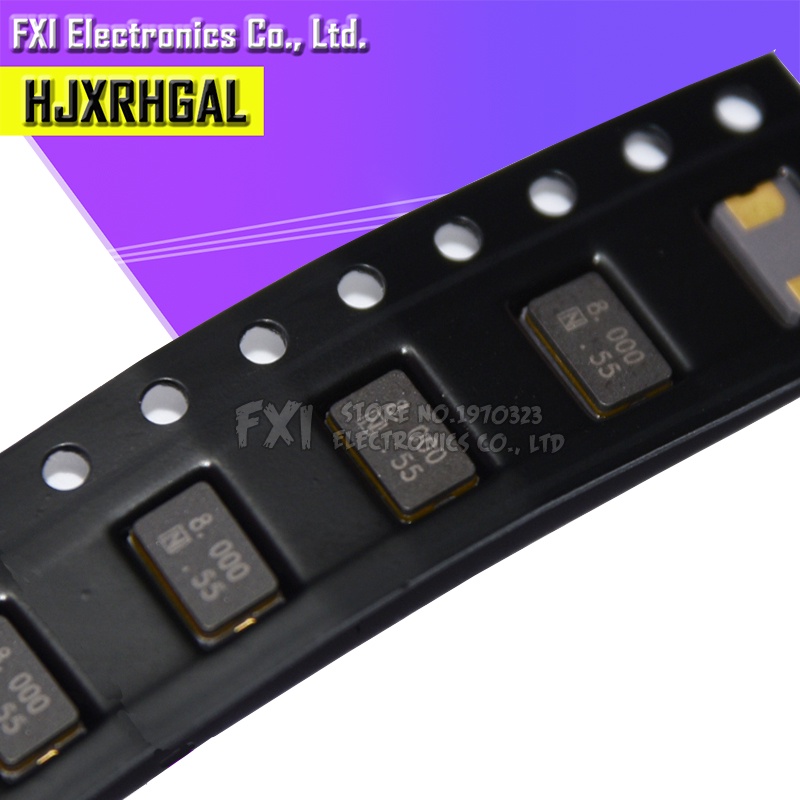 Set 10 Linh Kiện Điện Tử 8MHZ 8.000mhz 2Pin 5032 smd Mới