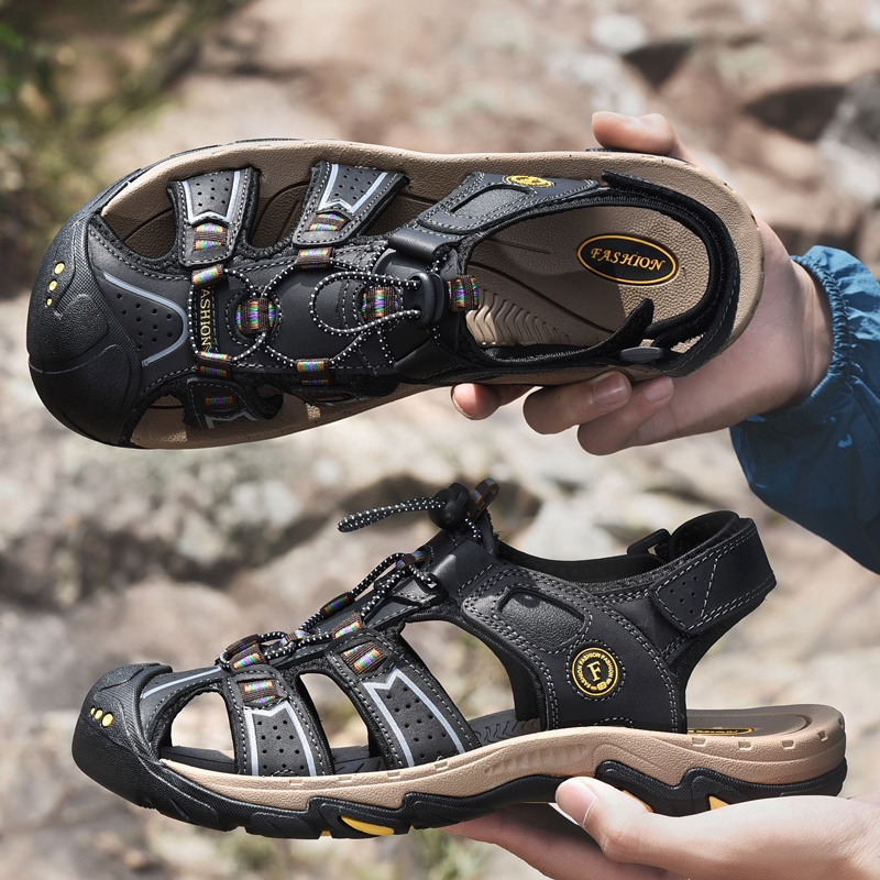 Giày sandal phong cách Hàn Quốc năng động cho nam cỡ 38-46