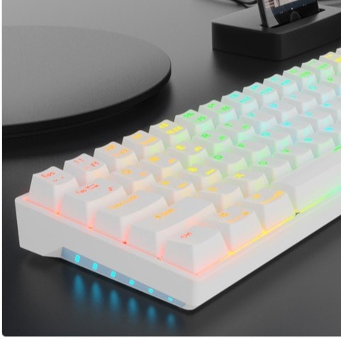 Bộ Kit Bàn Phím Cơ RK71 Pro Gaming Version 4.0 - HOTSWAP - Bluetooth 5.1 - Wireless 2.4G - Led RGB - Phần mềm tuỳ chỉnh