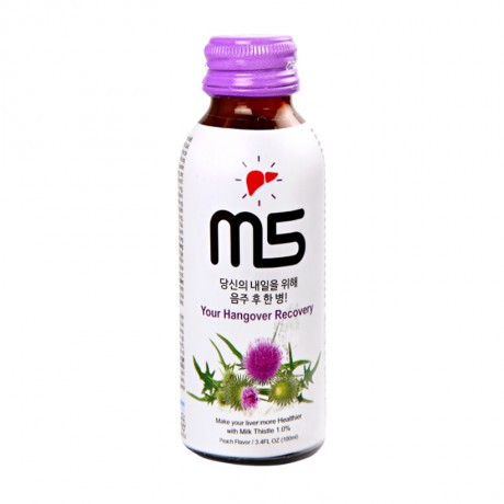 Nước Giải Rượu M5 Giúp Tăng Cường Chức Năng Gan Giải Độc Gan,Thanh Nhiệt (100ml)