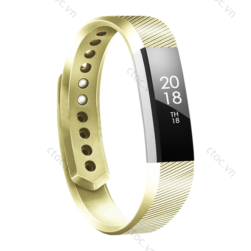 Fitbit Alta Hr / Fitbit Alta  Dây Đeo Thay Thế Chất Liệu Silicon Thiết Kế Nhiều Lỗ Cho Fitbit Alta Hr