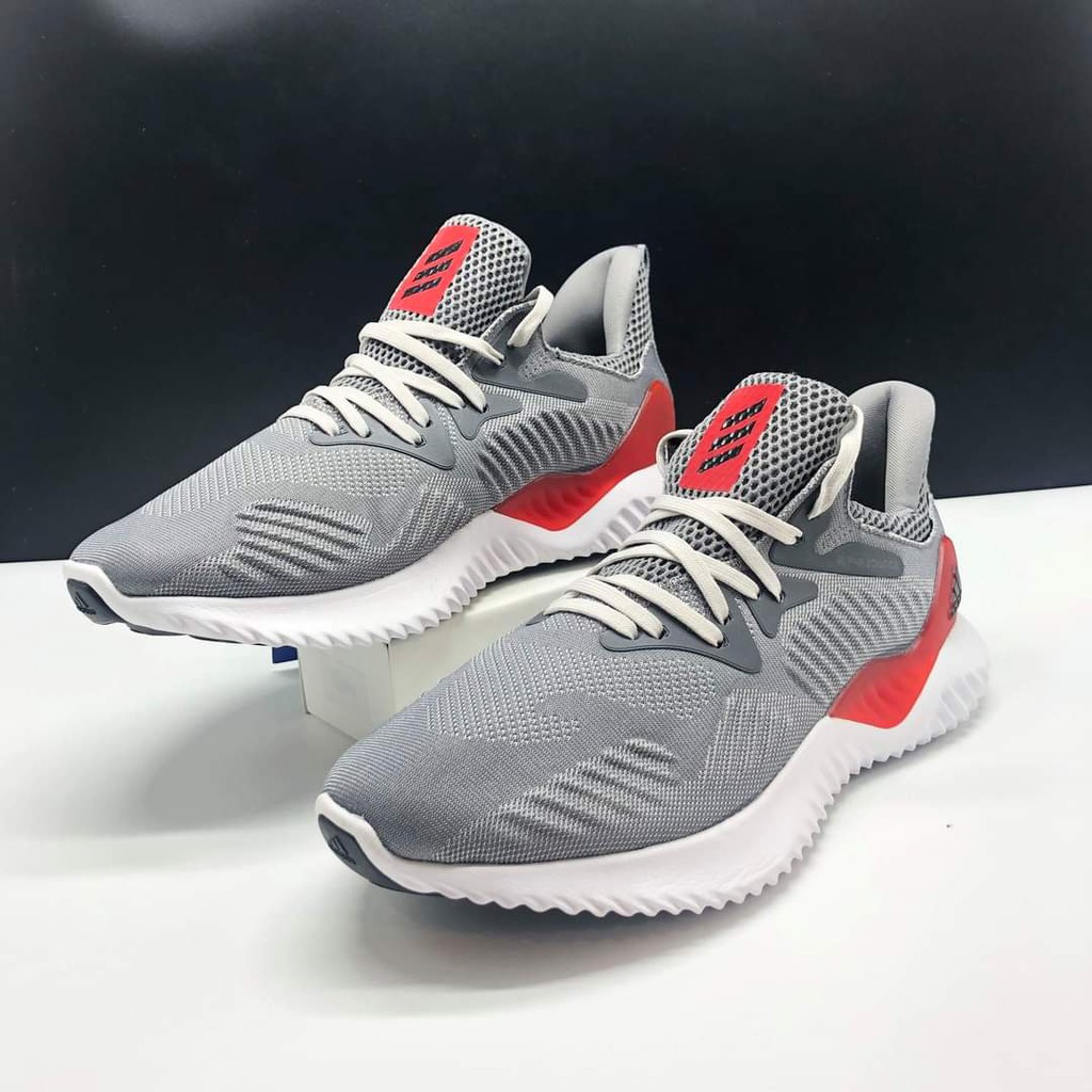⚡️[FLASH SALE] Giày Sneaker Alphabounce xám ghi gót đỏ