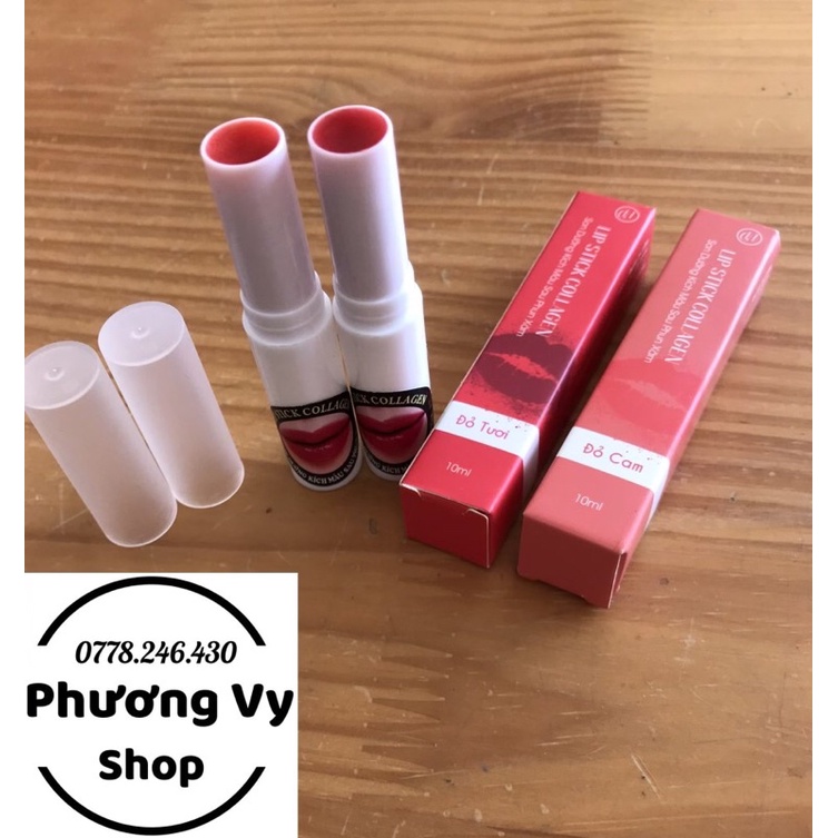 Son dưỡng Lip Stick Collagen kích màu cho môi sau phun xăm