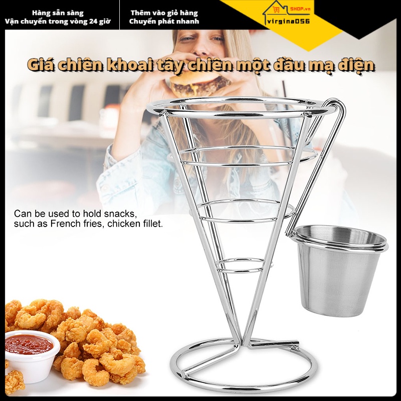 Có thể bán buôn Khay Đựng Khoai Tây Chiên Dạng Đứng Tiện Lợi Hàng giao ngayVirgina056