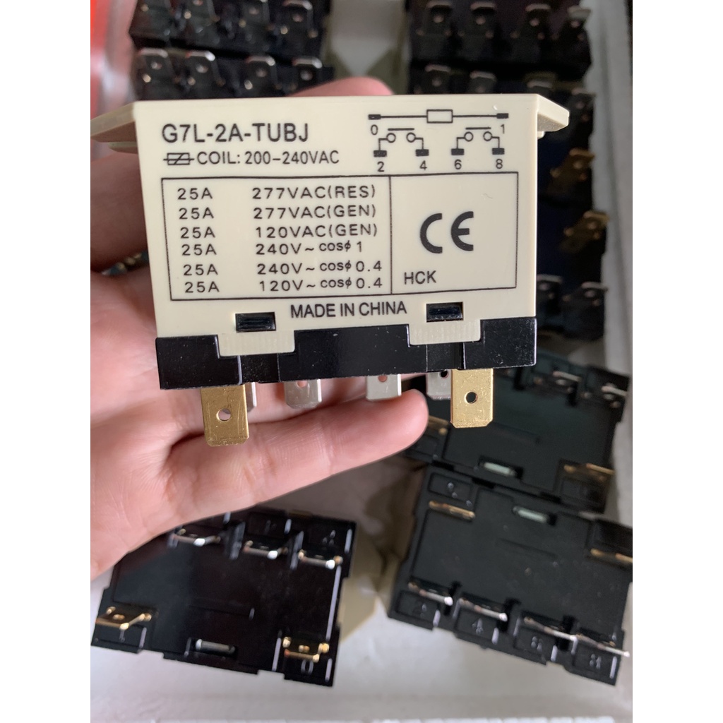 Khởi động từ 1 pha máy lạnh G7L-2A-TUBJ 220V/240V - 25A