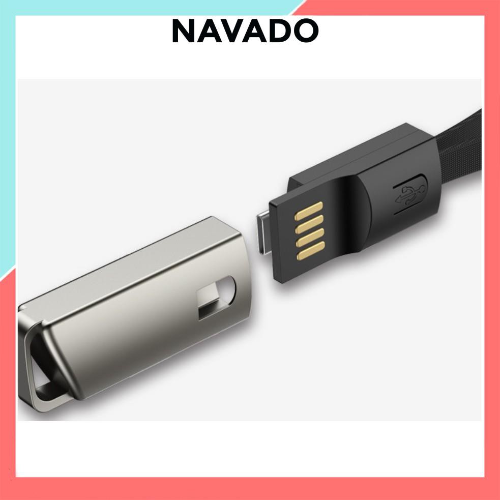 Cáp Sạc Nhanh Iphone Lightning - Type C - Micro Usb Loại Ngắn 20 Cm Mẫu 2