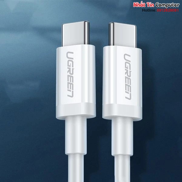 Cáp sạc, dữ liệu USB Type-C to USB Type-C dài 1M 1,5M hỗ trợ PD 60W Ugreen cao cấp