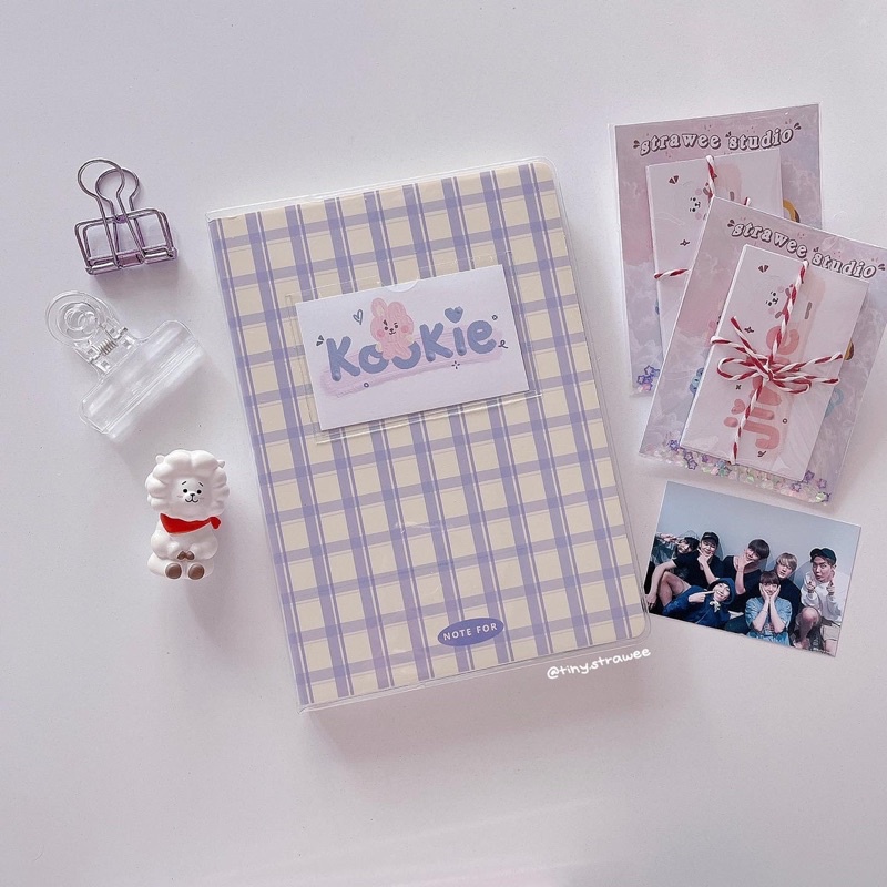 Set 7 thẻ ảnh bt21 cho sổ - Strawee Studio