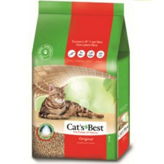 13kg CÁT VỆ SINH HỮU CƠ CHO MÈO VÓN CỤC KHỬ MÙI VÀ VI TRÙNG CAT’S BEST ORIGINAL(13kg)