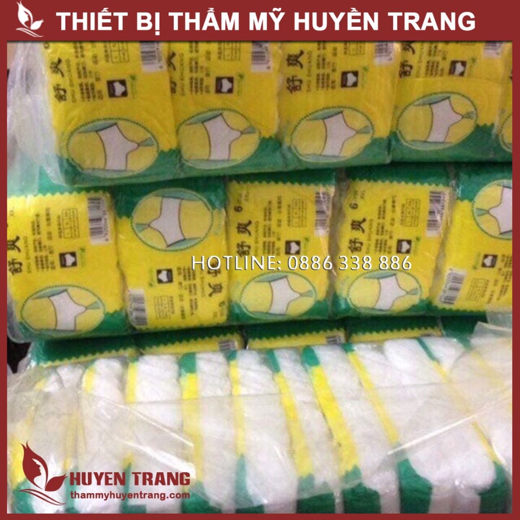 Quần Lót Giấy Cao Cấp Túi 6 Cái Dùng Một Lần - Thẩm Mỹ Huyền Trang NANOCEE