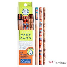 Bút chì Tombow Ki-Monogatari pencil - set 3c (3pcs) - HB,2B