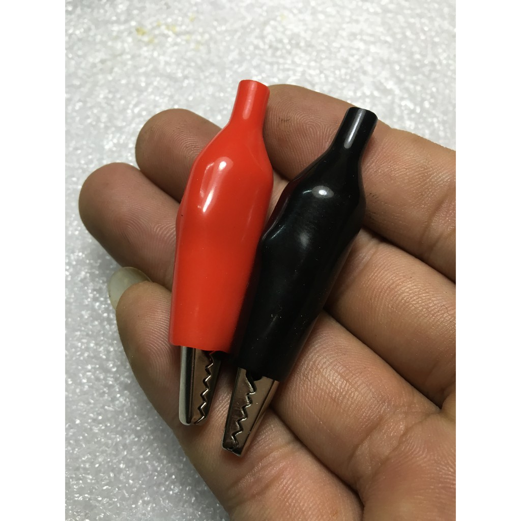10 Đôi Kẹp Cá Sấu Loại Nhỡ (4.5cm)