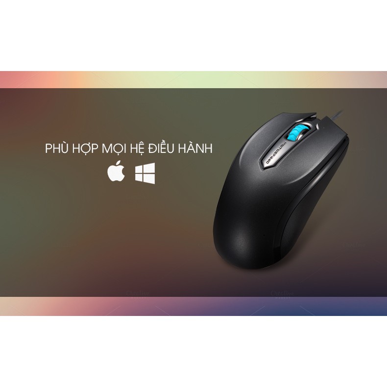 Chuột gaming Motospeed F12 Optical Gaming Mouse (Đen)