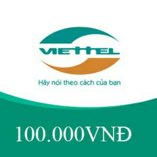 Thẻ 100k viettel