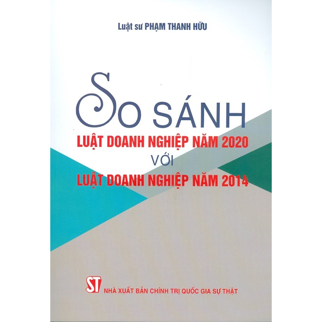 Sách - So Sánh Luật Doanh Nghiệp Năm 2020 Với Luật Doanh Nghiệp Năm 2014