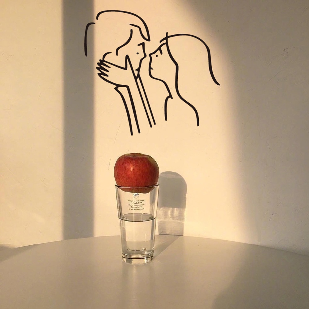 Sticker Dán Tường, Decal Dán Tường Couple