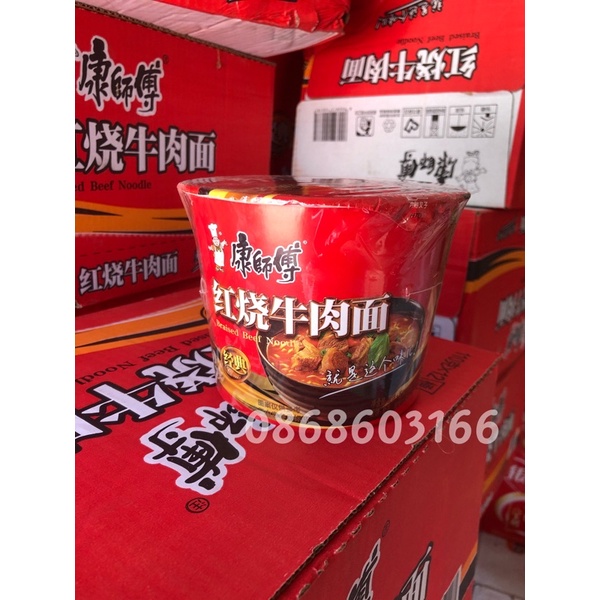 Mỳ Tôm Hiệu Thầy Khang Nội Địa Trung Loại Bát - Mì Ăn Liền